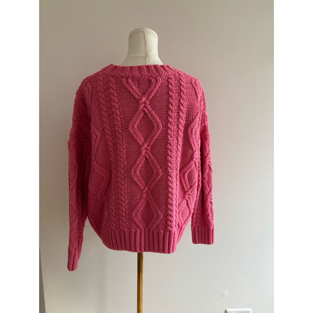 Princess Polly Anaya Oversized Sweater Pink XS/S - Picture 5 of 7